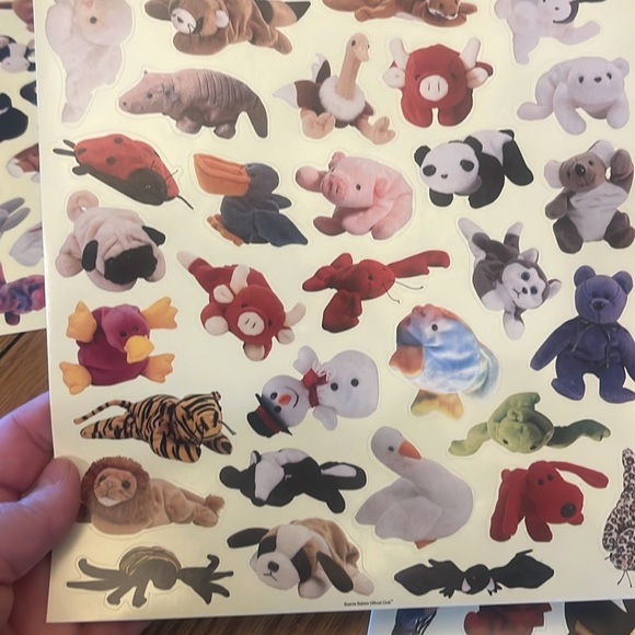 Official Ty beanie babies stickers - Picture 7 of 9